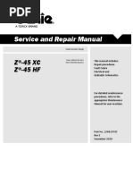 Service and Repair Manual: Z - 45 XC Z - 45 HF