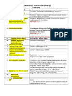 Contextualized Lesson Plan in Math 1 Quarter 3: I. Objectives (Layunin)