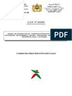 A.O.O #16/2019: Cahier Des Prescriptions Speciales