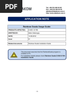 Application Note: Rainbow Scada Usage Guide