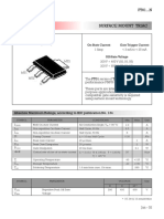 Surface Mount Triac: SOT223 (Plastic)