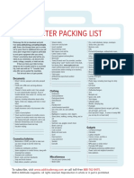 Manage Your Life - Master Packing List For Adhd Adults