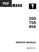 Service Manual: Yamaha Motor Co., LTD