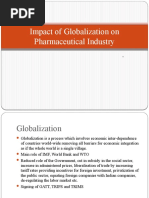 Impact of Globalization On Pharmaceutical Industry