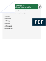 Excel Avancado - Funcoes Matematica e Trigonometrica