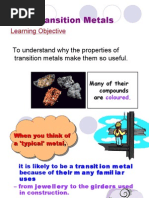 Transition Metals