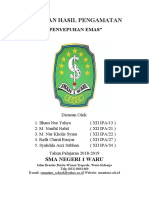 Laporan Hasil Pengamatan