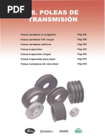 Poleas de Transmision