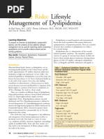 Dyslipidemia Risk Factor