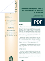 Trastornos Del Espectro Autista Herramientas para Su Detección en La Consulta