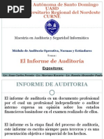 Informe de Auditoria - CURNE - UASD