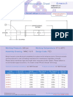 4" End Port Pressure Vessel: Working Pressure: Assembly Drawing: Working Temperature: Design Code