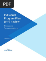 Individual Program Plan (IPP) Review: Themes and Recommendations