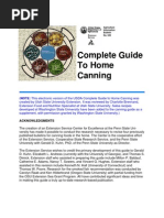 USDA Guide To Canning