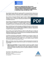 Convocatoria Banco de Docentes Hora Catedra Territorial No 2 V.final