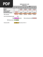 Ejercicio en Clase 2 - Finanzas Iii