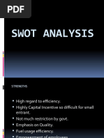 Swot Analysis Gacl