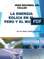 Energia Eolica en El Peru y El Mundo