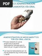 Tecnica Administracion Medicamentos Via Oral