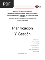 Planificacion y Gestion UNIDAD 4 ACTIVIDAD 1