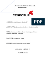 Resumen de La Guia de Sostenibilidad en Los Bosques Tropicales