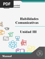 Unidad III Manual - Habilidades Comunicativas