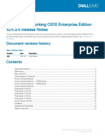 Dell EMC Networking OS10 Enterprise Edition 10.4.3.4 Release Notes