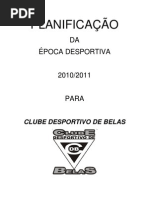 Planificação Clube - Equipa