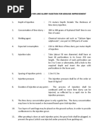 Specifications For Lime Slurry Injection For Ground Improvement