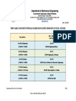 SecondTestS1Feb2021 Timetable