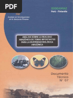 Analisis Sobre La Realidad Amazonica