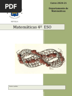 Libro Matematicas - IV ESO - 20-21