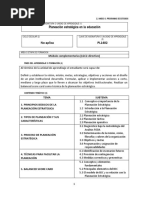 Apuntes de Planeacion Estrategica en La Educacion