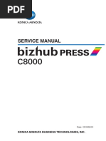 Bizhub PRESS C8000 Service Manual