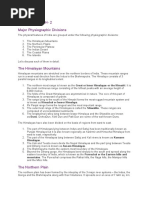 Geography Ch-2 Major Physiographic Divisions: Himalayas