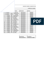 Formato Registro Control Calidad Cajas de Carton