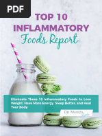 DR Mariza - Top 10 Inflammatory Foods Report