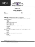 Quarter1 Module 1-2 and 3-4 Genmath Summative