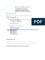 Utilizamos Vectores Paralelos: Arreglos Bidimensionales