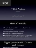 IT Best Practices: Sean Patterson For Access VG