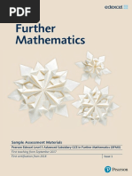 As l3 Further Mathematics Sams