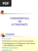 Basics of Ultrasonics