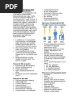 Intake and Output Handout