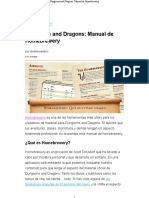 Dungeons and Dragons - Manual de Homebrewery