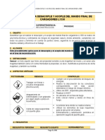 Instructivo para Desacople y Acople Del Mando Final de Cargadores L1350