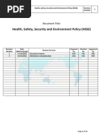 Delta Maritime Limited Health Safety Security and Environment Policy