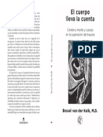 Portada El Cuerpo Lleva La Cuenta 31,4x22,5