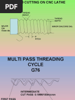 Thread Angle Thread Depth Minor Dia (Core Dia) Major DIA /outer Dia