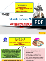 Presentasi: Ghandhi Harianto, M.PD