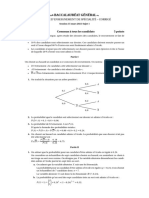 Sujet 1 Maths Bac Corrigé